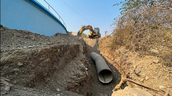 Water Pipeline Construction At Ngubo Yengwe